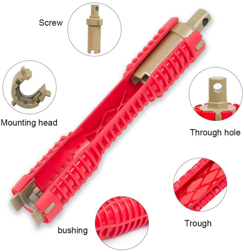 Multi-function Faucet  Wrench Tool