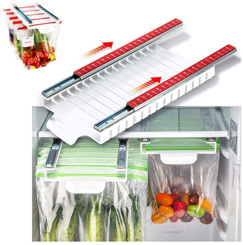 Refrigerator Retractable Storage Rack