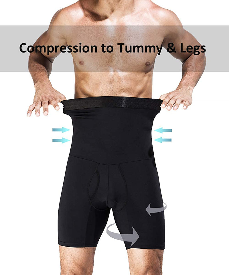 Men's  High Waist Slim Underpants