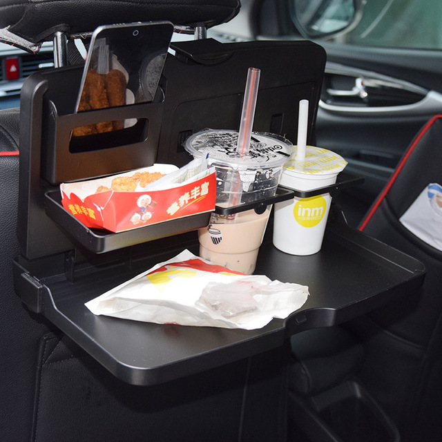 Car Rear Seat Folding Tray