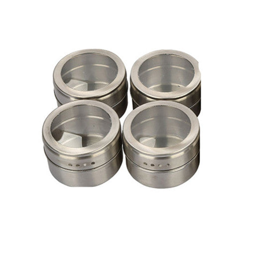 Stainless Steel Magnetic Spice Jar