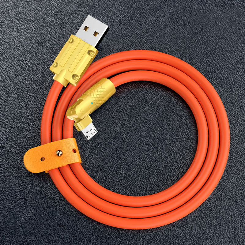 Rotatable Fast Charge Data Cable