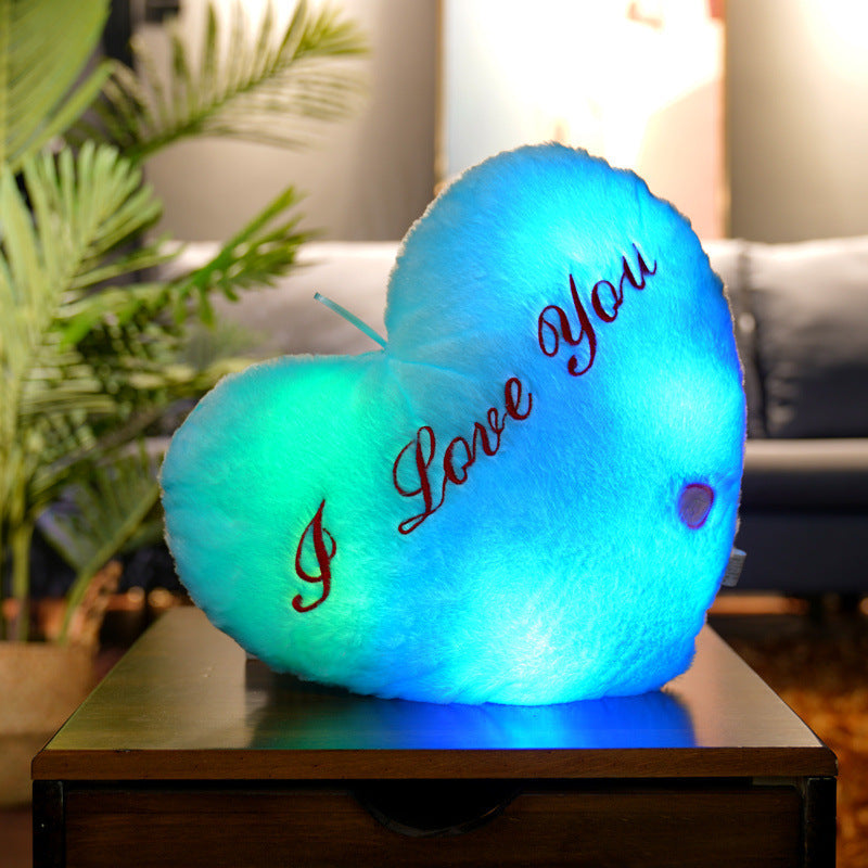 Colorful Luminous Star Pillow