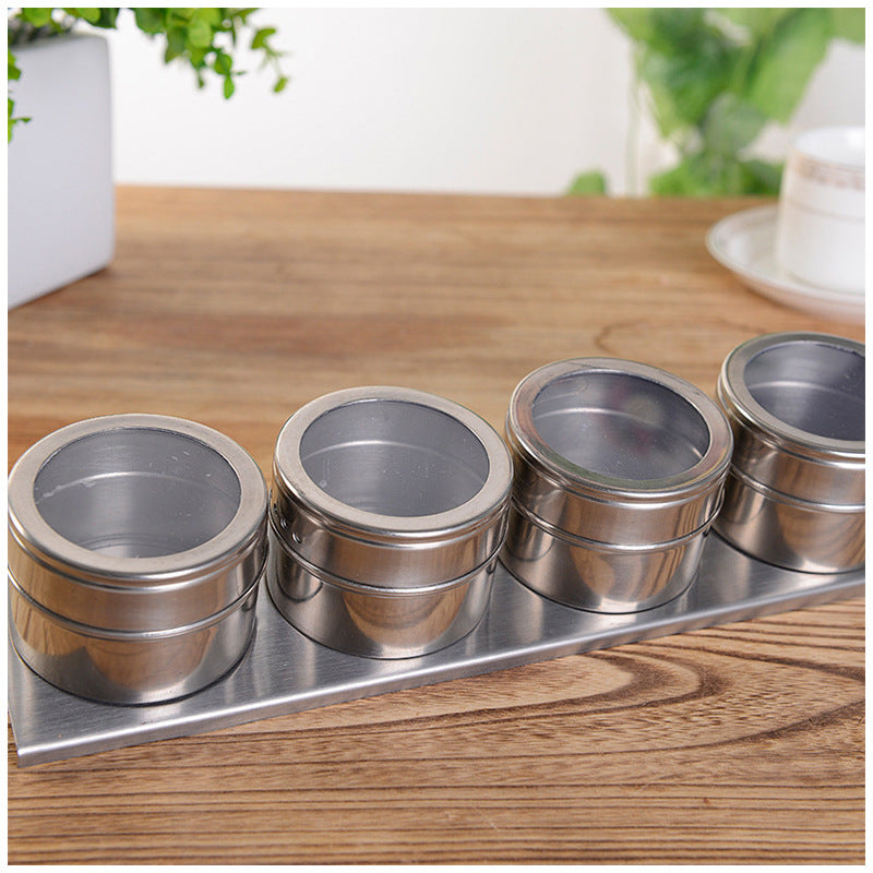 Stainless Steel Magnetic Spice Jar