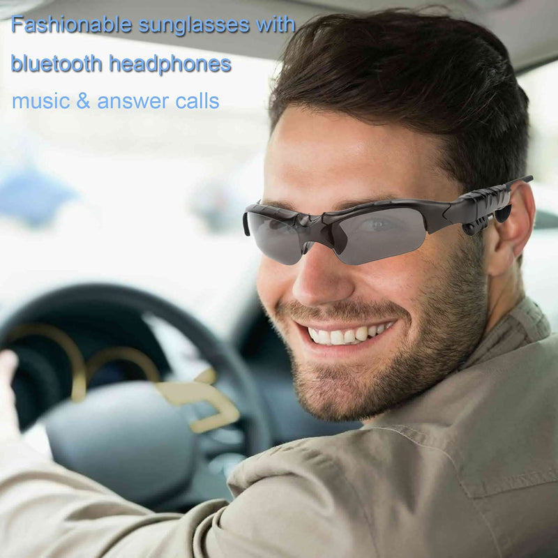 Wireless Music Sunglasses Built-in Microphone