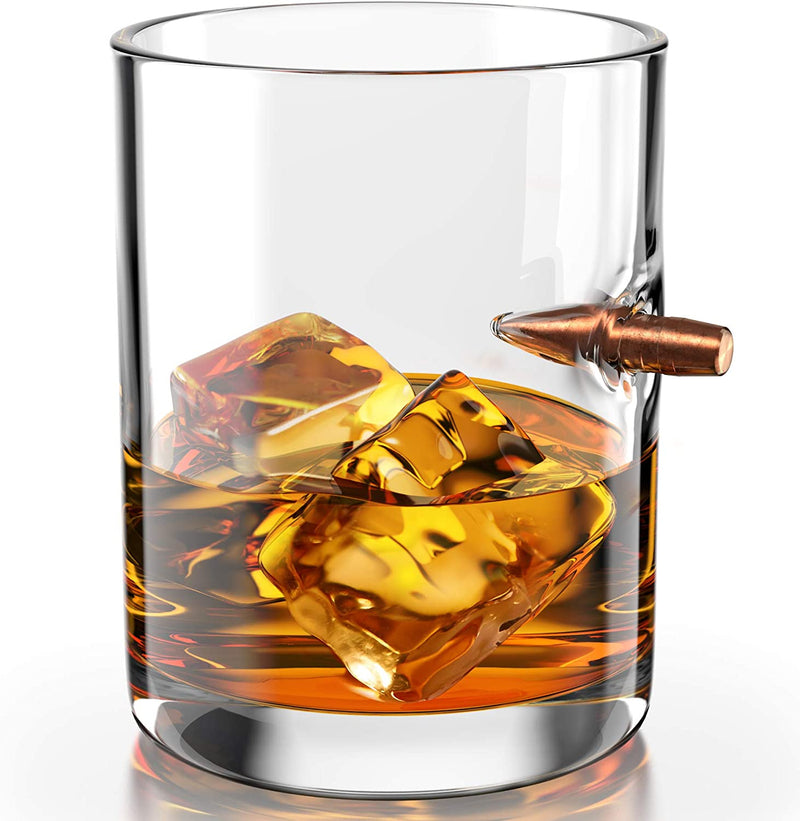 Creative Whisky Glass With Bullet