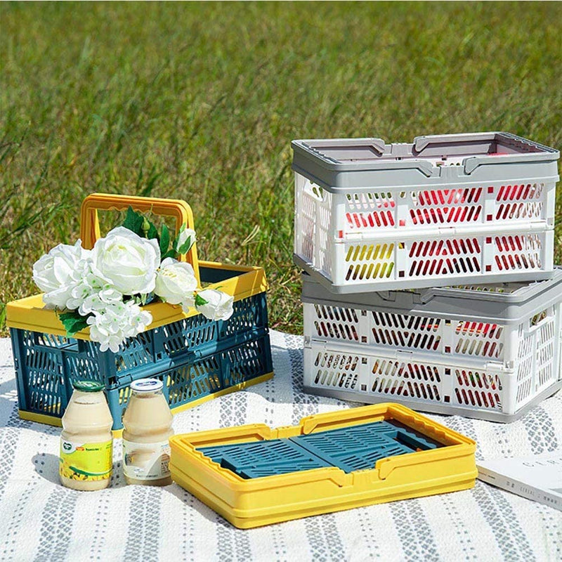 Portable Folding Picnic Basket