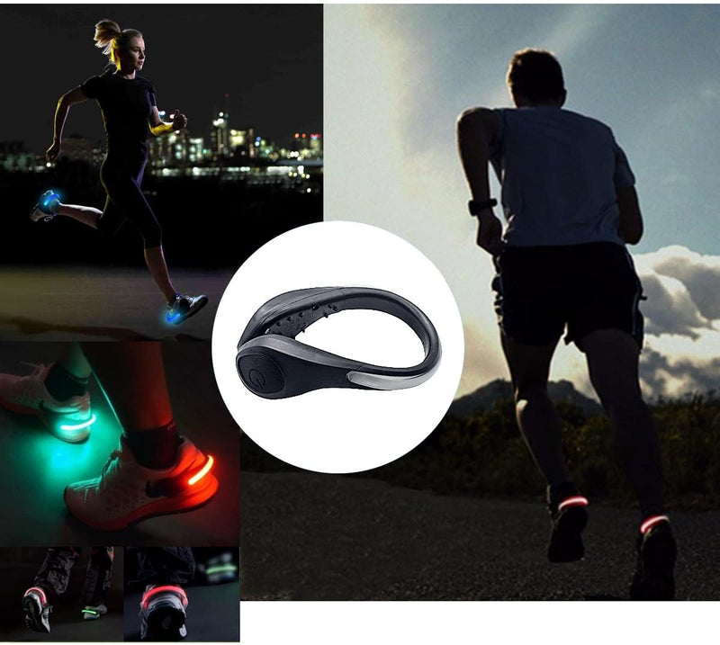 Colorful LED Shoe Clip for Night Running