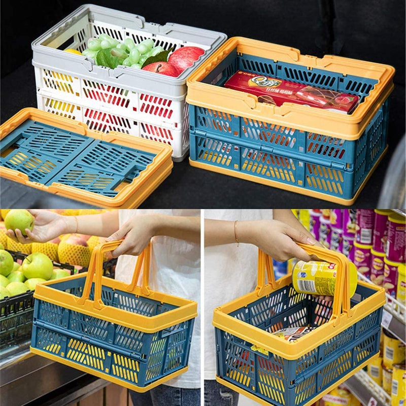 Portable Folding Picnic Basket