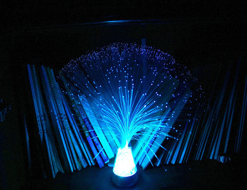 Multicolor LED Fiber-optic Light