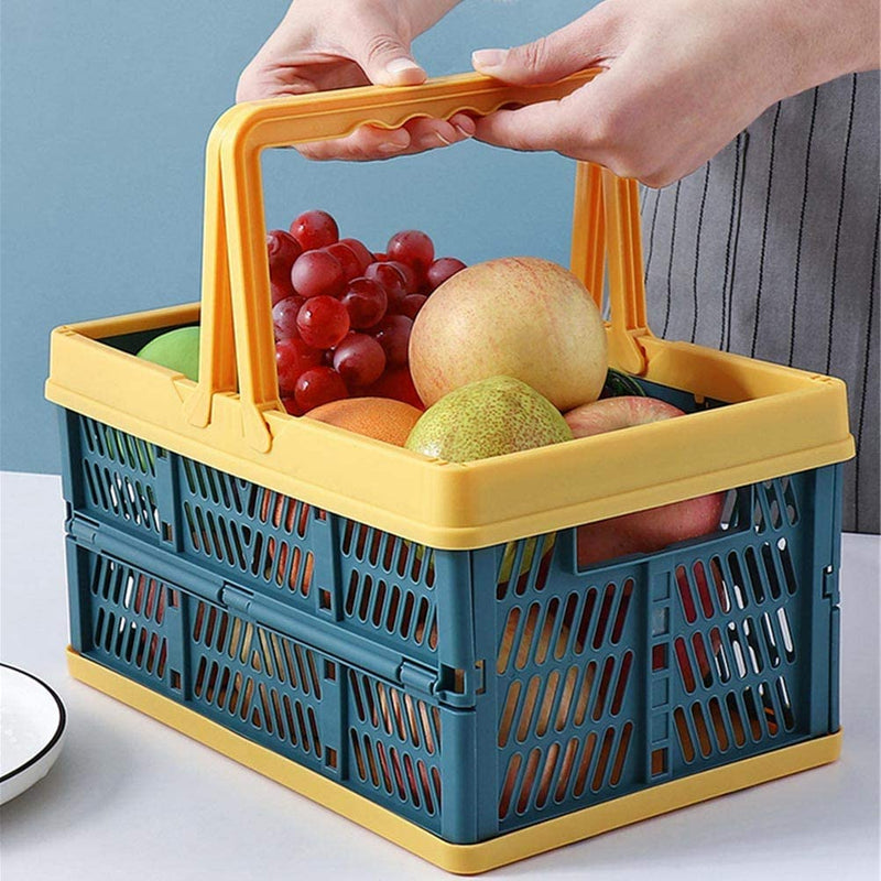 Portable Folding Picnic Basket