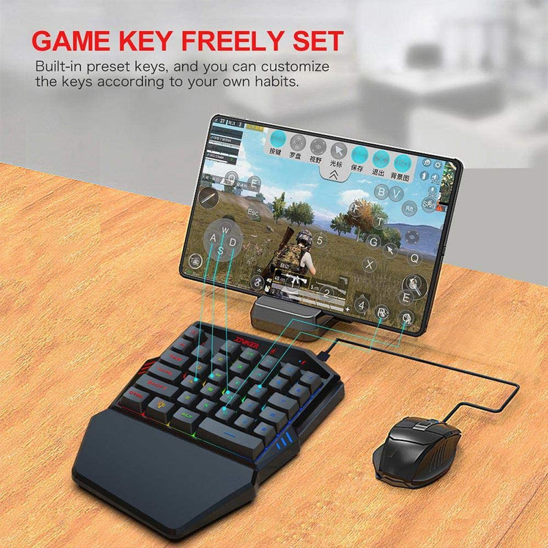 Gaming Keyboard Mouse Set