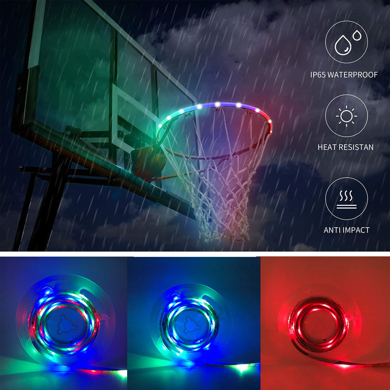 Solar LED Basketball Hoop Light