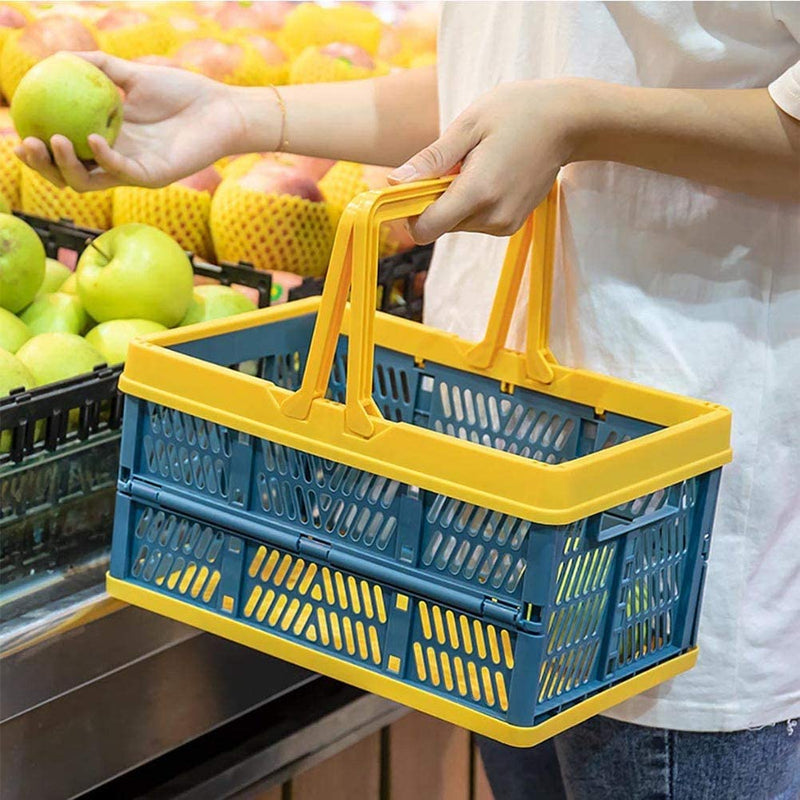 Portable Folding Picnic Basket