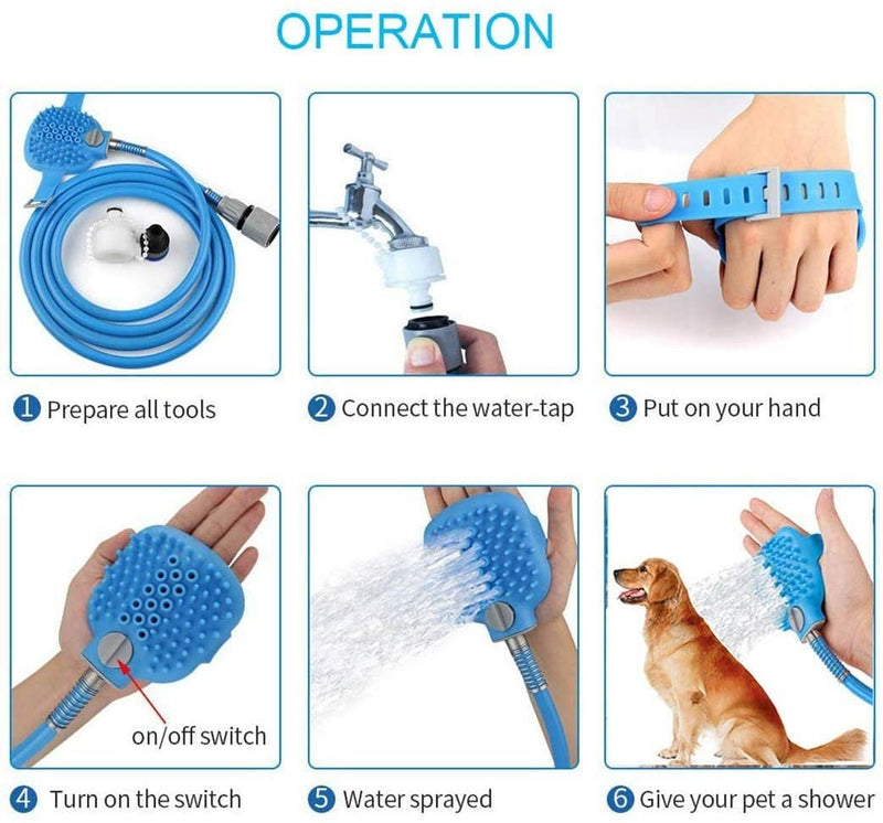 Pet Bathing Nozzle Strap