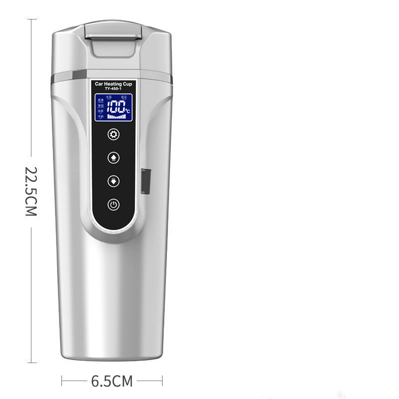 Digital Display Car Thermos Bottle