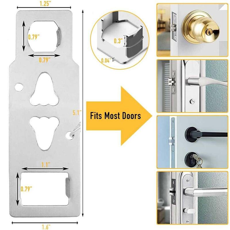 Portable Safety Door Lock