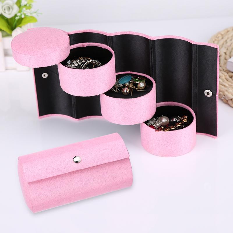 Portable Fabric Jewelry Box