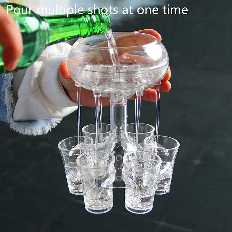 Shot Glass Dispenser and Holder