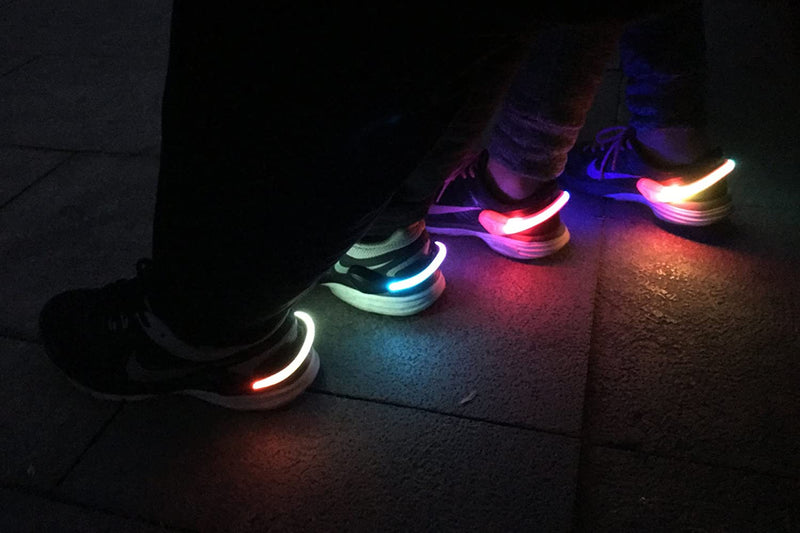 Colorful LED Shoe Clip for Night Running