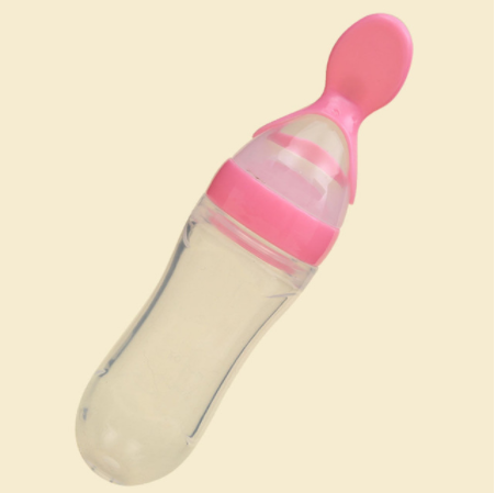 Squeeze Feeder with Spoon