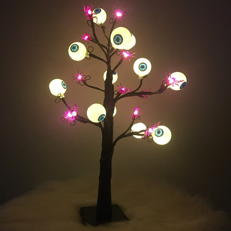 Halloween LED Ghost Eyeball Tree Light