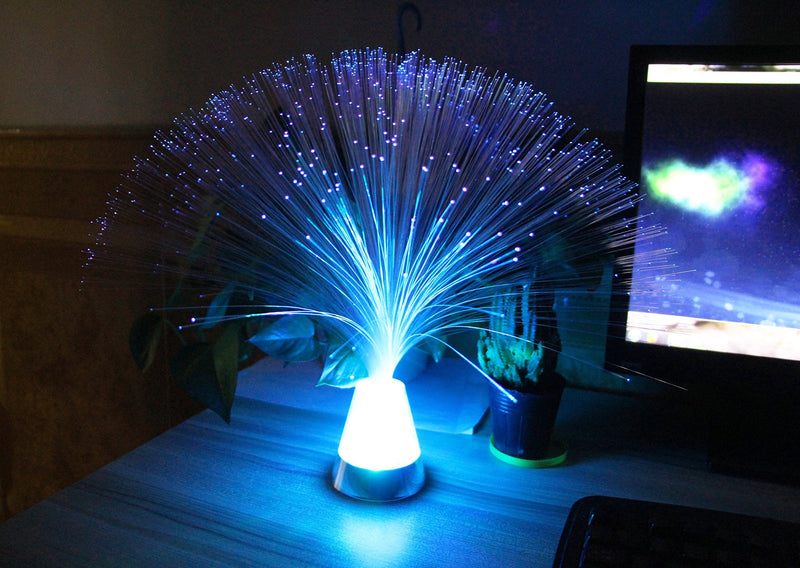 Multicolor LED Fiber-optic Light