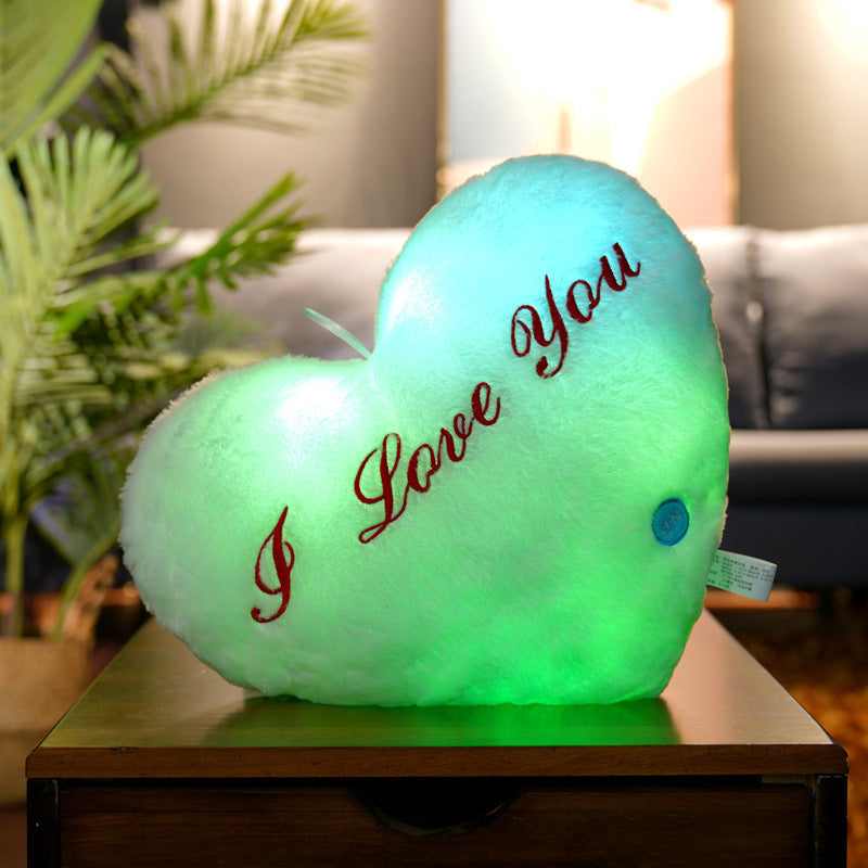 Colorful Luminous Star Pillow