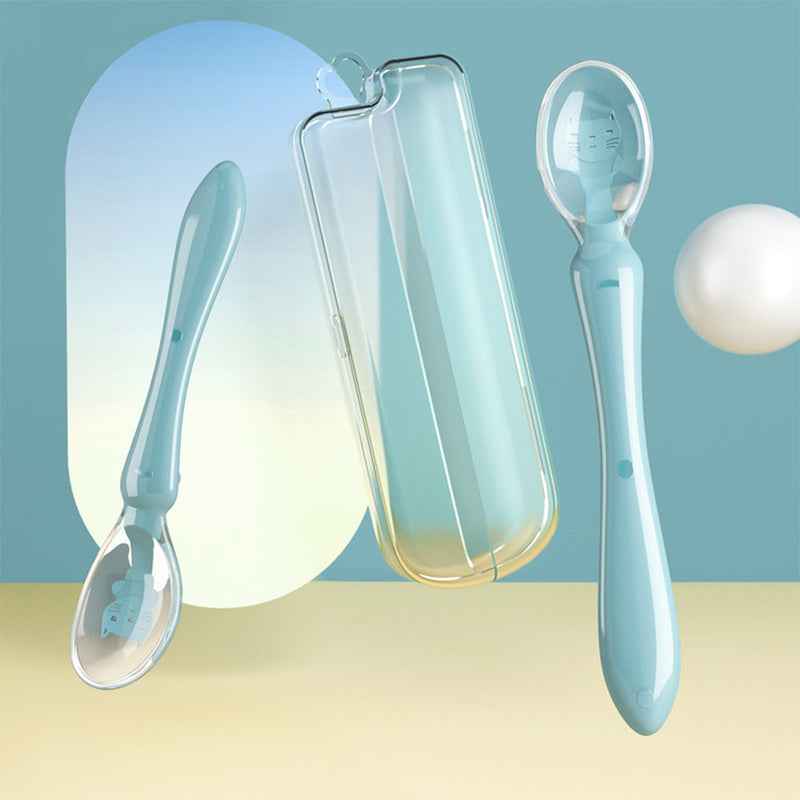 Soft Silicone Feeding Spoon