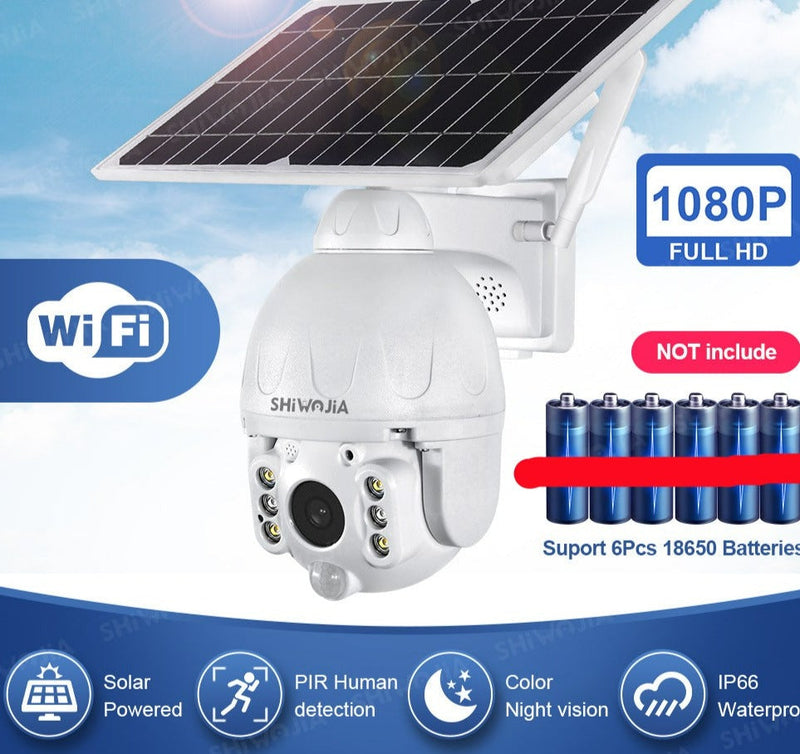 Solar Wireless Wifi  Camera