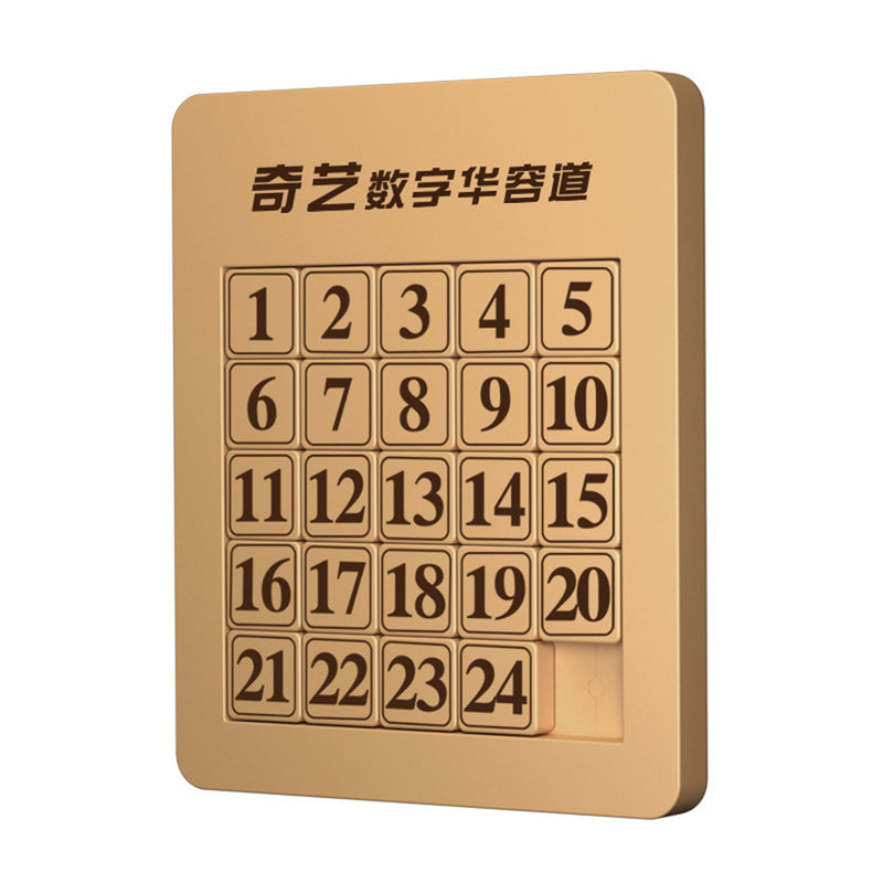 Magnetic Number Sliding Puzzle