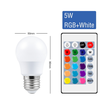 Smart RC Colorful LED Bulb