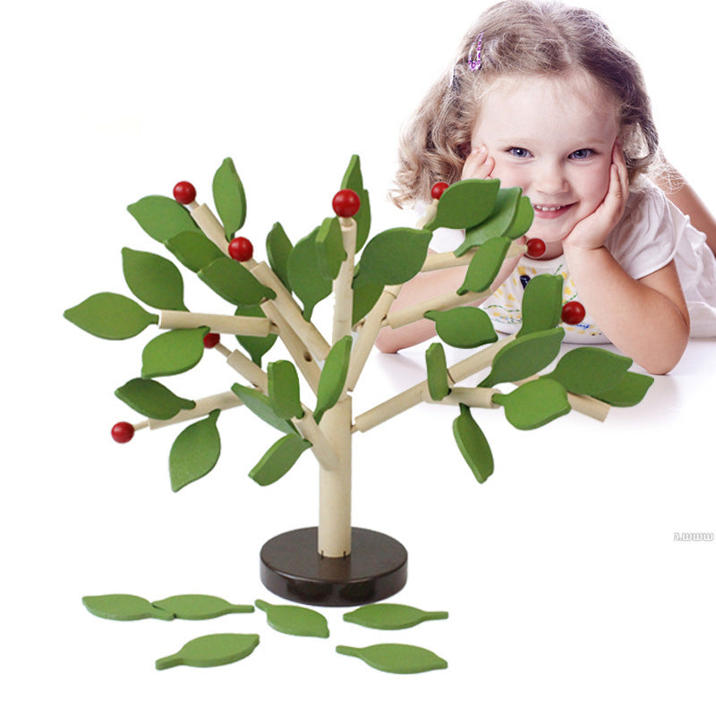 Building Block Leaf Tree Children's