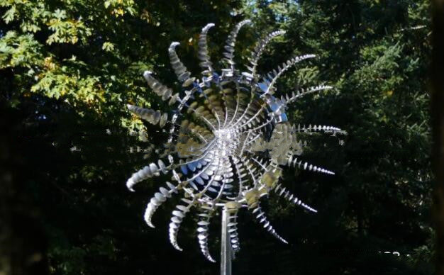 Metal Outdoor Windmill