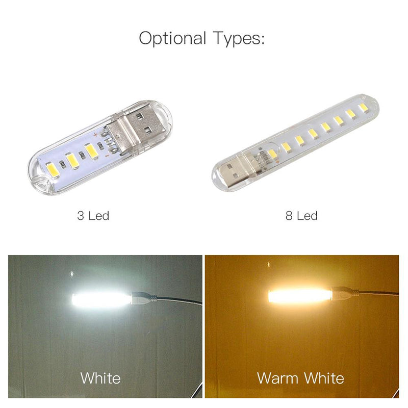 Portable Double-sided USB Light