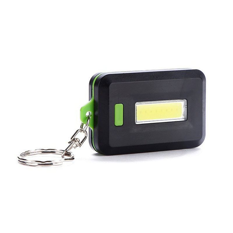 Portable COB LED Flashlight Keychain