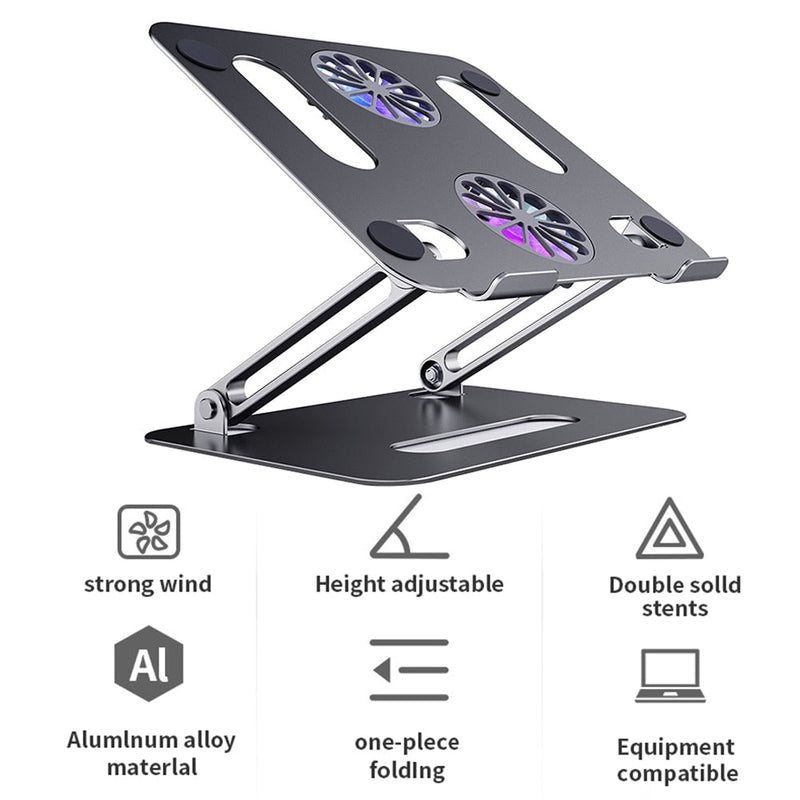 Aluminum Alloy Foldable Desktop Laptop Stand