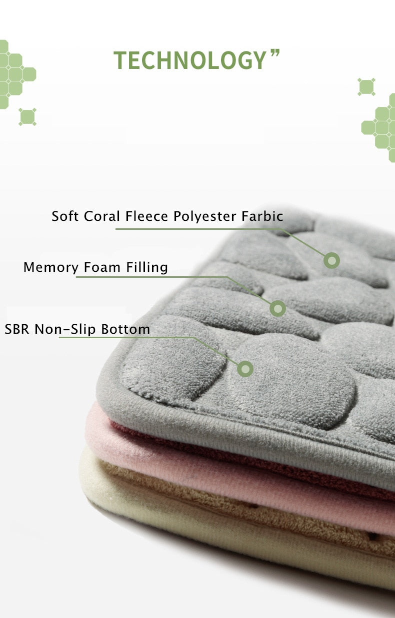 Non Slip Washable Memory Foam Mat