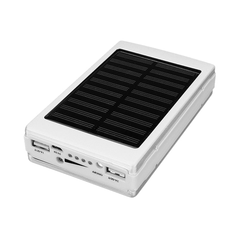 Portable Solar Power Bank Charger