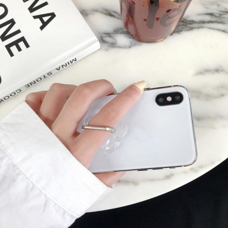 Transparent Mobile Ring Holder