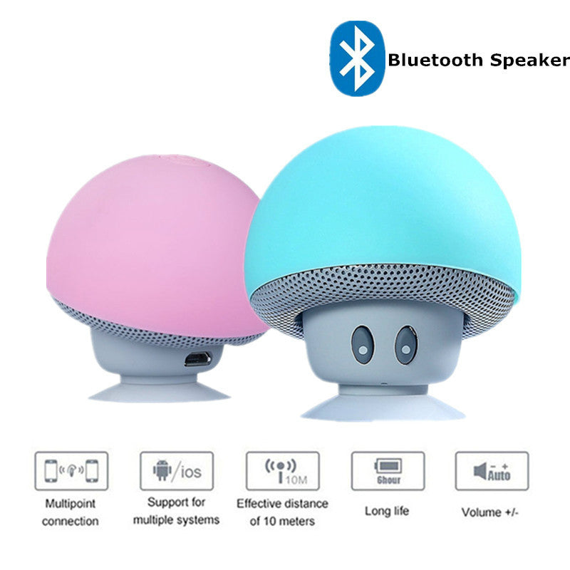 Mushroom Waterproof Bluetooth Speaker