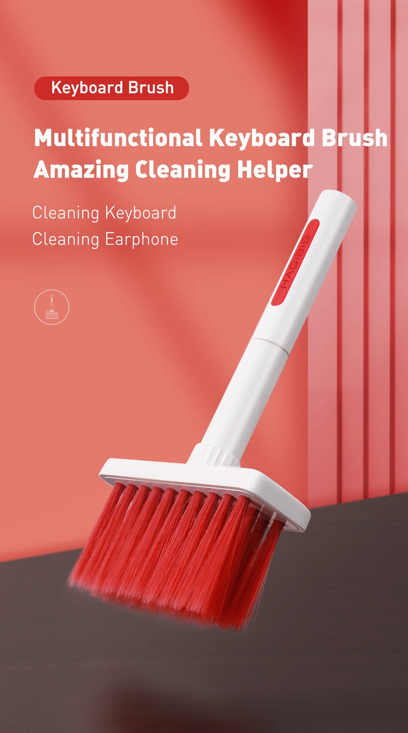 Multifunctional Headphone Keyboard Cleaning Brush