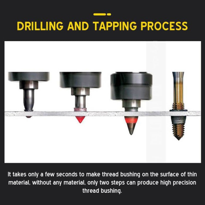 Thermal Friction Hot Melt Short Drill Bit