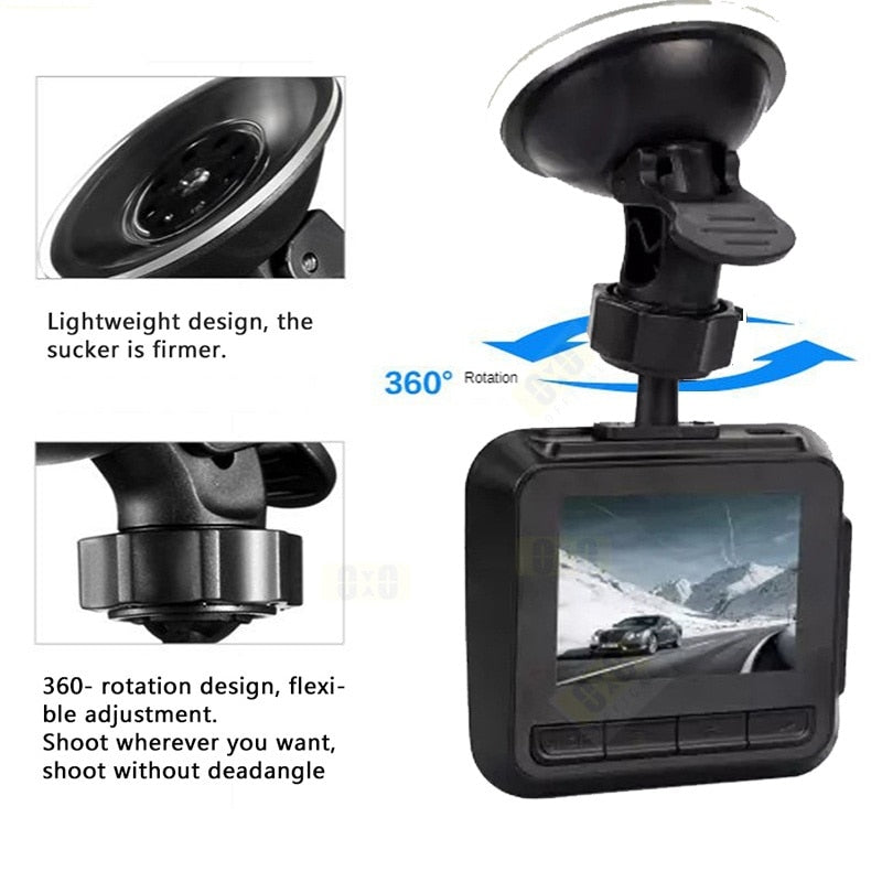 HD Car Dash Camera Auto Driver Recording