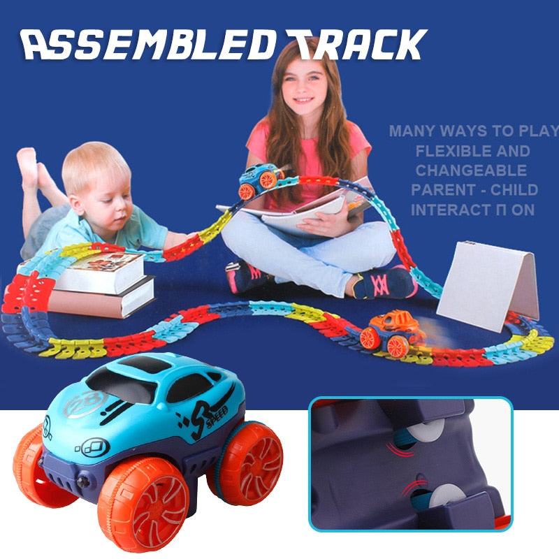 Changeable Track Electric Car Toy