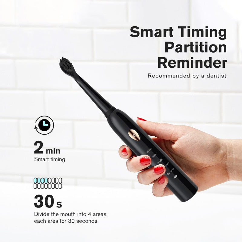 Ultrasonic Electric Rechargeable Toothbrush