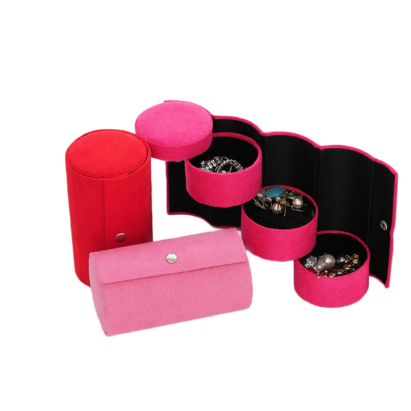 Portable Fabric Jewelry Box