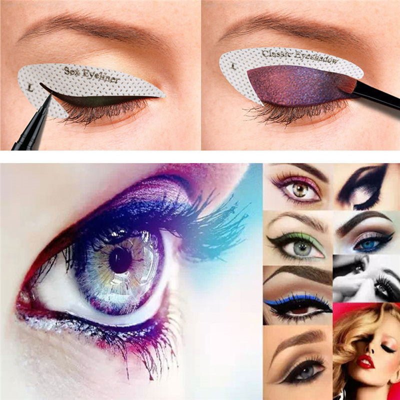 Eyeliner Makeup Template Sticker