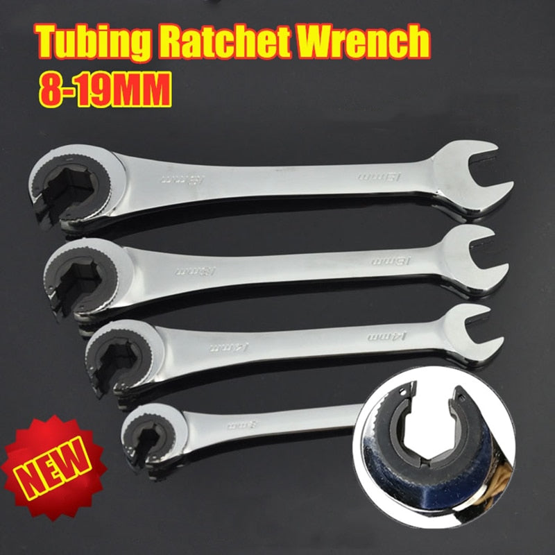 Wrench Spanner With Flexible Head