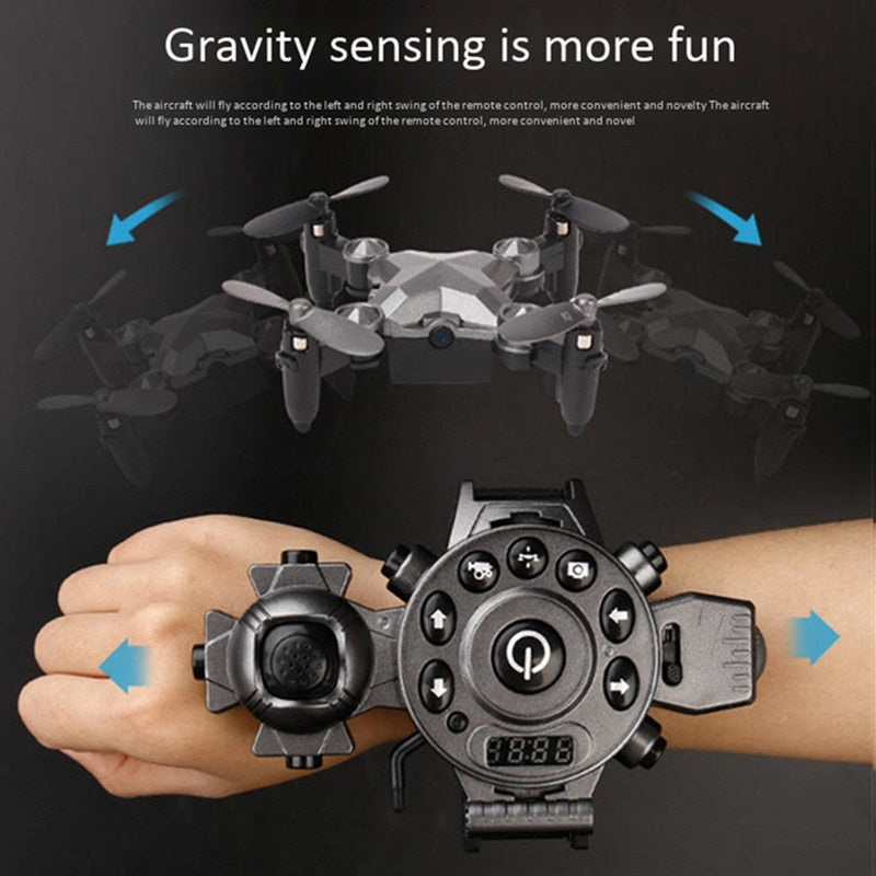 Four-Axis Watch Drone